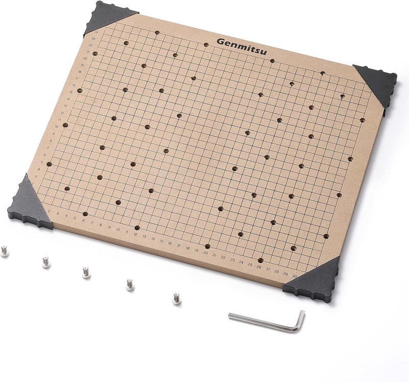 Genmitsu CNC MDF Grid Spoilboard for 3030-PROVer MAX CNC Router Machine, 360 x 300 x 12mm (14.2''x 11.8''x 0.4''), M6 Holes (6mm), Screws are Included - Image 3